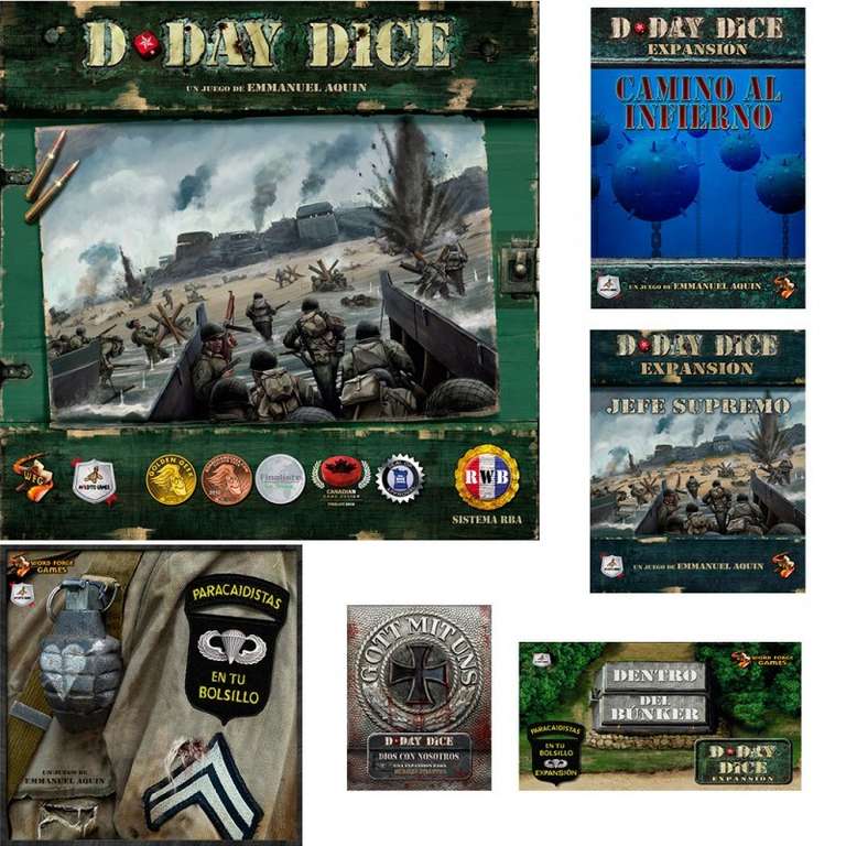 D-Day Dice: 2ª Edición con expansiones