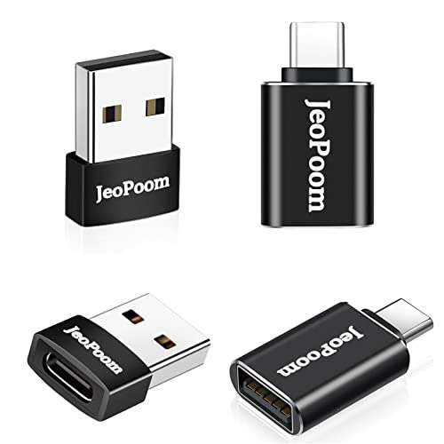Pack 4 adaptadores (2 x USB-C a USB / 2 x USB a USB-C)