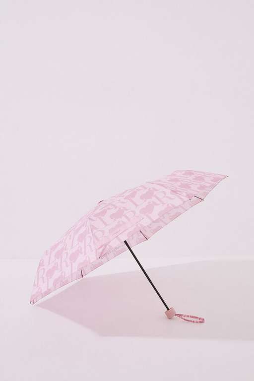 Paraguas plegable rosa La Vecina Rubia