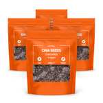 4x 350g.by Amazon SEMILLAS DE CHÍA,
