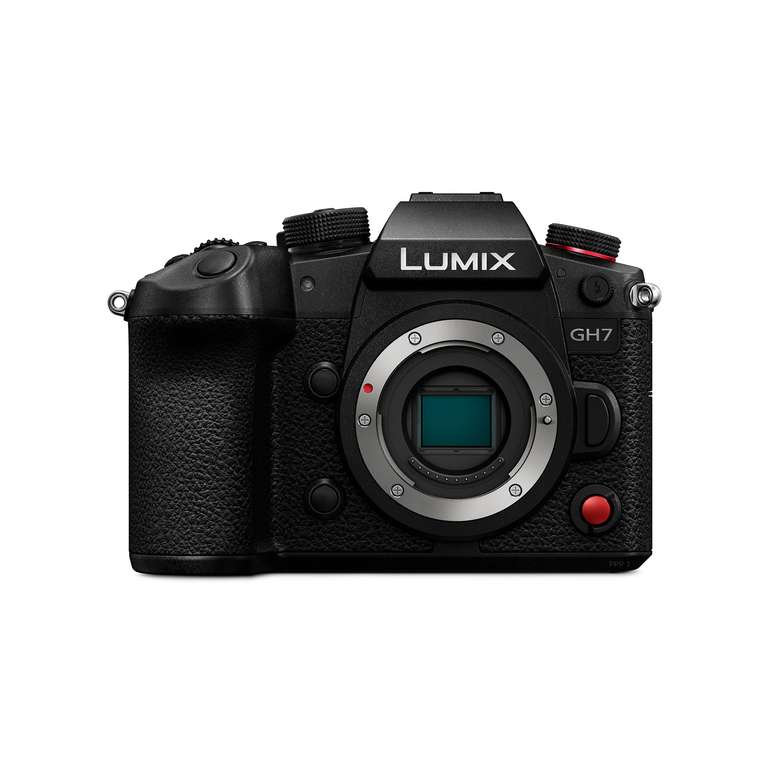 Cámara EVIL Panasonic LUMIX DC-GH7 (Cuerpo) - Sensor BSI CMOS 25,2 MP, AF Híbrido por Fase, ProRes RAW HQ 5,7K