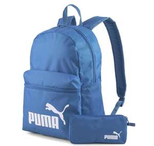 Pack de Mochila + Estuche Puma Color Azul (Vuelta al Cole Anticipada)