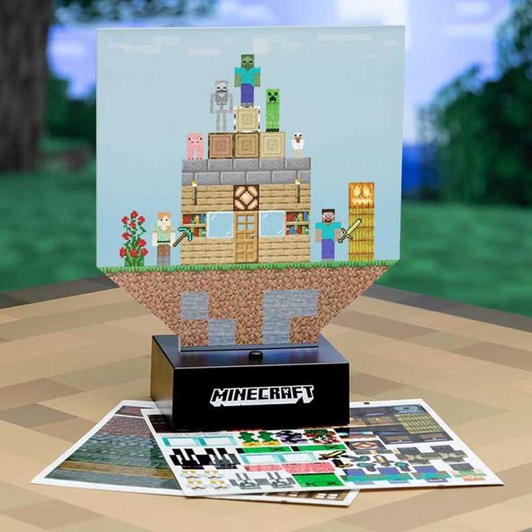 Paladone Lámpara Minecraft Construye Tu Nivel