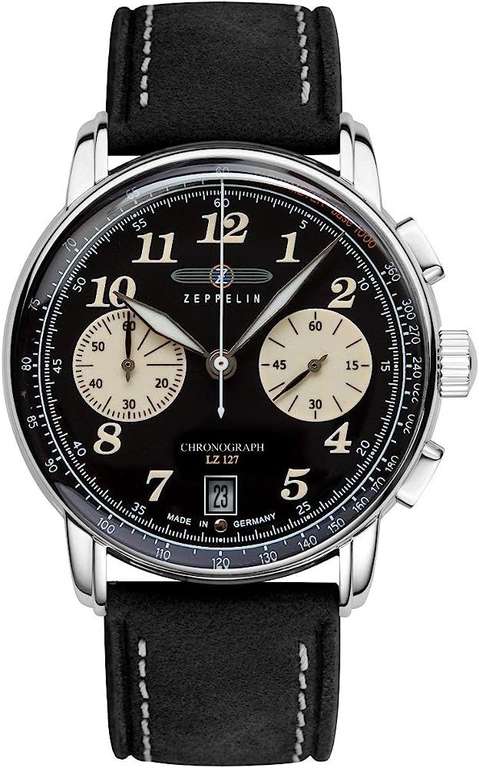 Reloj Zeppelin (42mm) 8674-3 Cronógrafo Cuarzo (Envío gratis)