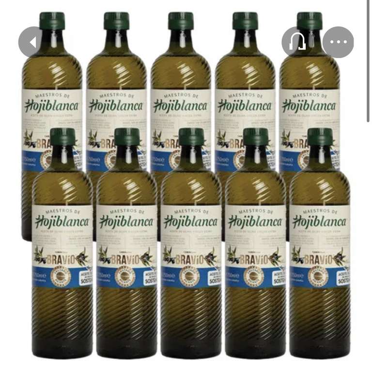 7.5 Litros de aceite oliva virgen extra