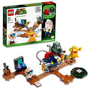LEGO 71397 Super Mario Juego de Expansión: Laboratorio y Succionantes de Luigi’s Mansion, para Niños y Niñas 6 Años