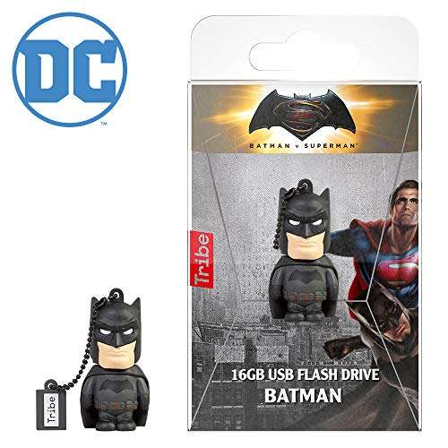 Llavero USB inspirado en el Famoso personaje de DC Comics Batman, en 3d. (Más modelos en descripción)