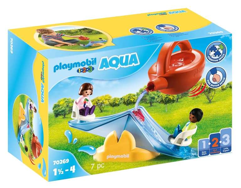 Balancín Acuático con Regadera Playmobil 1.2.3 Aqua