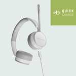 Energy Sistem Wireless Auriculares Oficina Videollamadas Teletrabajo (Bluetooth 5.0, HQ Voice, Quick Charge) - Blanco