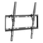 Soporte de pared para pantalla plana (35 kg, 81,3 cm (32"), 139,7 cm (55"), 200 x 200 mm, 400 x 400 mm, Negro, Acero inoxidable