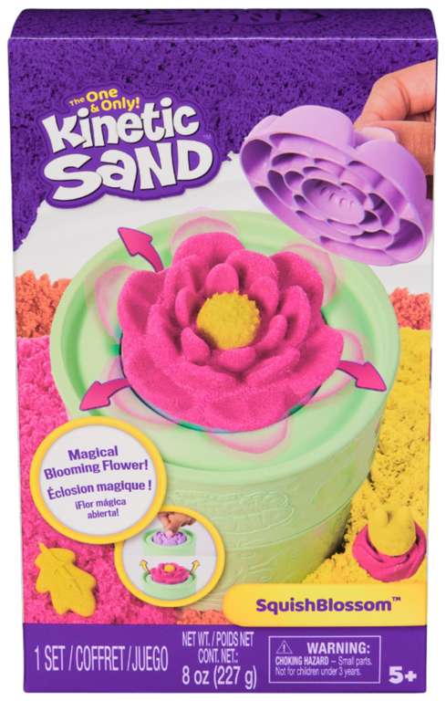 Kinetic Sand Caja De Galletas – 227 G De Arena Mágica Rosa Y Marrón | Incluye Moldes Y Espátula | Para Niños A Partir De 3 Años