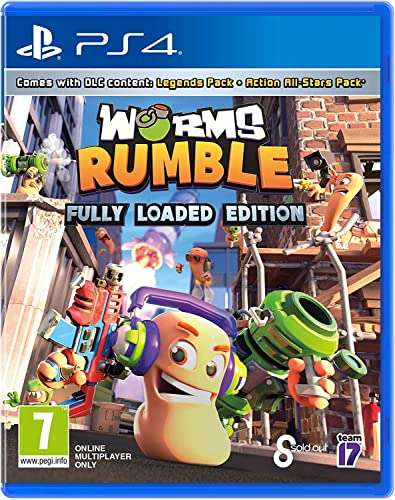 Worms Rumble Edición Totalmente Cargada (PS4)