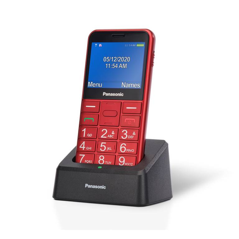 Panasonic KX-TU155EXRN Teléfono Móvil para Personas Mayores
