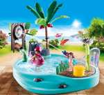 PLAYMOBIL Family Fun 70610 Piscina Divertida con rociador de Agua, para Jugar con Agua, Juguetes para niños a Partir de 4 años