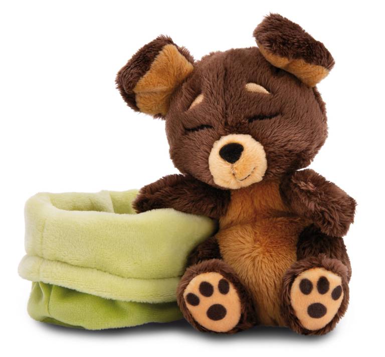 NICI peluche perro marrón 12cm