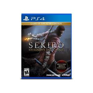 Sekiro game of the year edition ps4