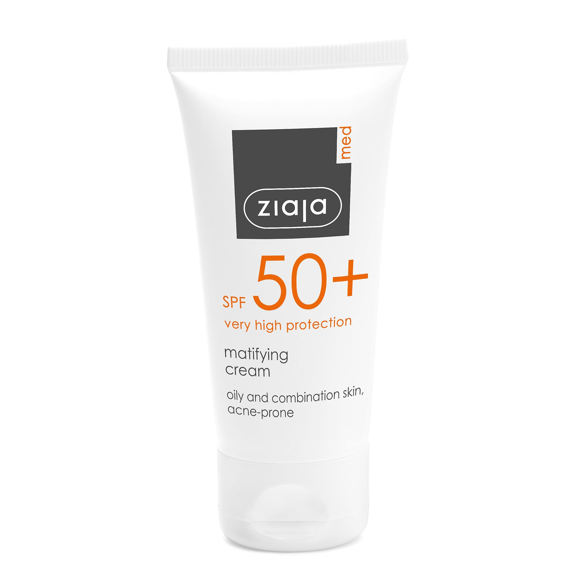 Crema facial protectora matificante de Ziaja Med SPF 50+ | Precio con Compra Recurrente