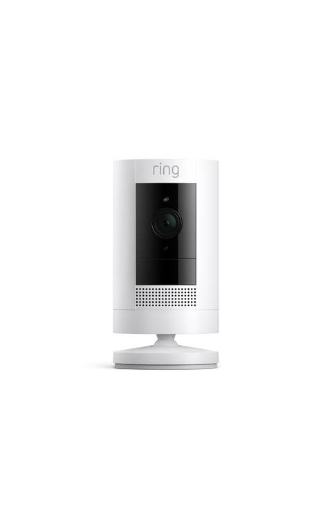 Ring Cámara exterior con batería (Stick Up Cam) | Cámara de vigilancia wifi para tu domicilio sin cables, con vídeo HD