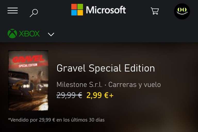 Gravel Special Edition ~ Xbox One y Series S/X