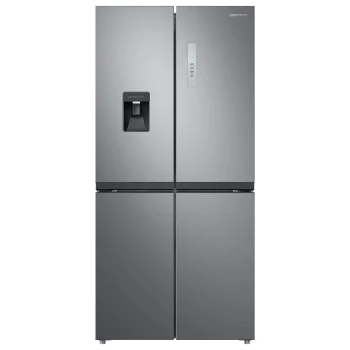 Frigorífico Americano Samsung RF48A401EM9 No Frost, Dispensador de agua, 179,3 cm, 488 L, 4 Cajones, Clase E, Plata