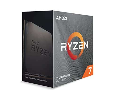 AMD Ryzen 7 5700X sin ventilador, 8 Nucleos 16 Hilos, 3,4GHz (Turbo hasta 4,6GHz)