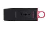 Memoria USB 256 GB - Kingston Exodia DTX/256GB, 5 Gbit/s, USB 3.2 Gen 1, Negro y Rosa