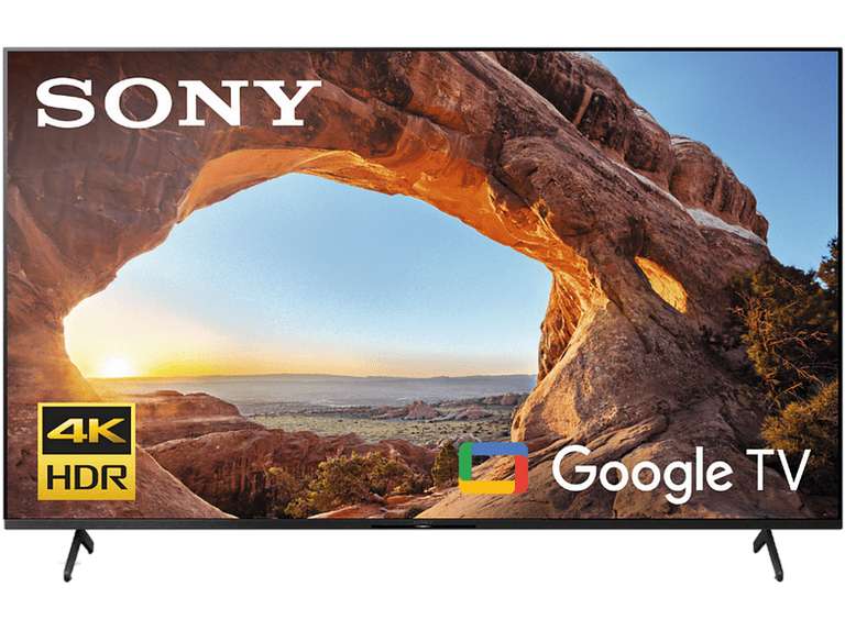TV LED 55" - Sony 55X85J, 4K HDR, X1, Google TV (Smart TV), 120 Hz, HDMI 2.1, Dolby Atmos-Vision, IA, Negro