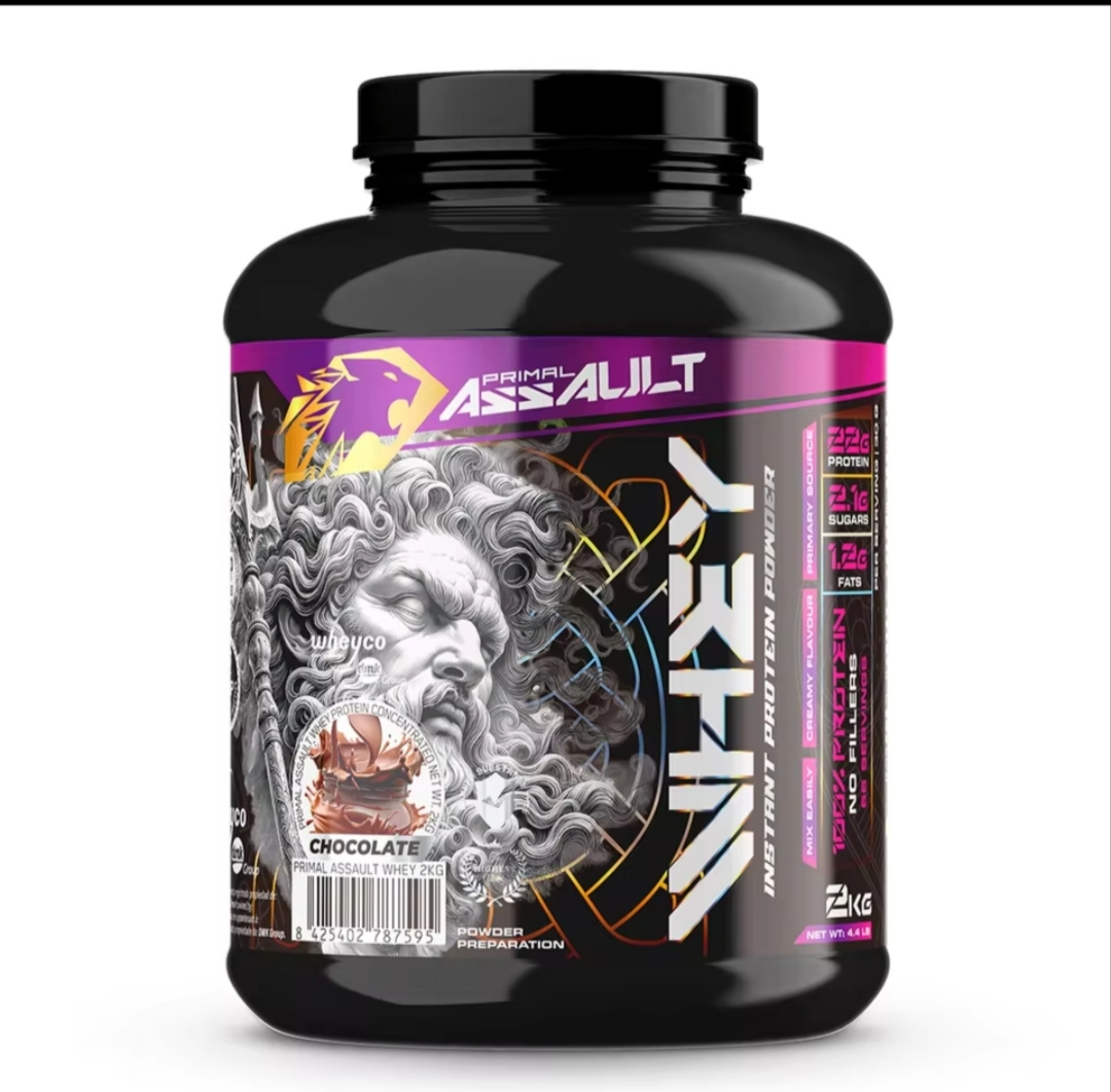 ASSAULT - 100% concentrado de proteína de suero WHEYCO 4 sabores a elegir