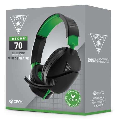 Turtle Beach Recon 70X Auriculares Gaming Xbox One, PS4, PS5, Nintendo Switch y PC