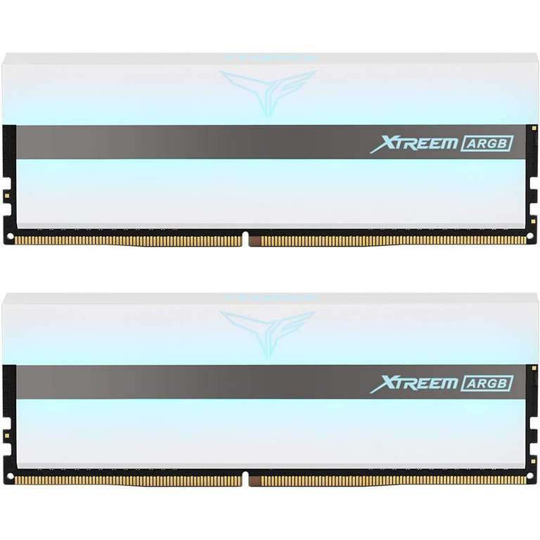 Team Group T-Force Xtreem ARGB White 32GB (2x16GB) 3200MHz (PC4-25600) CL16 - Memoria DDR4