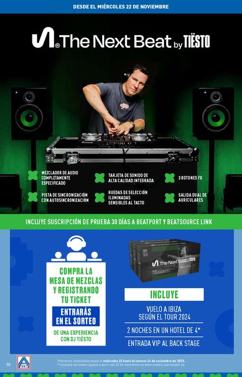 Mesa de mezclas The Next Beat by DJ Tiësto
