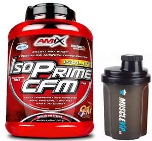 IsoPrime CFM Isolate Protein 2Kg - Amix Nutrition [11 sabores] + mezclador