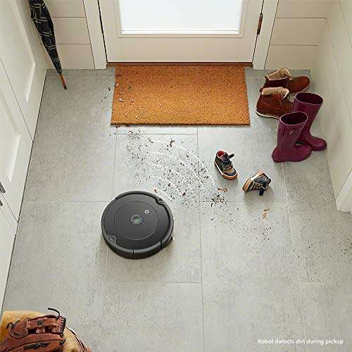 iRobot Roomba 692 con conexión Wi-Fi, Sistema de Limpieza en Tres Fases, Sugerencias Personalizadas, Comp. con Asistente de Voz