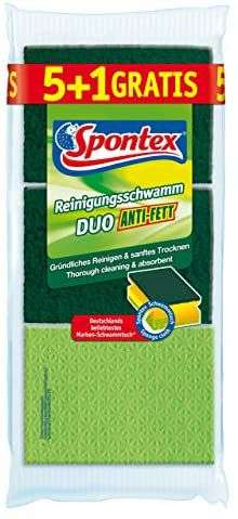 Spontex Duo, 6 paquetes de 6uds (total 36 Uds)