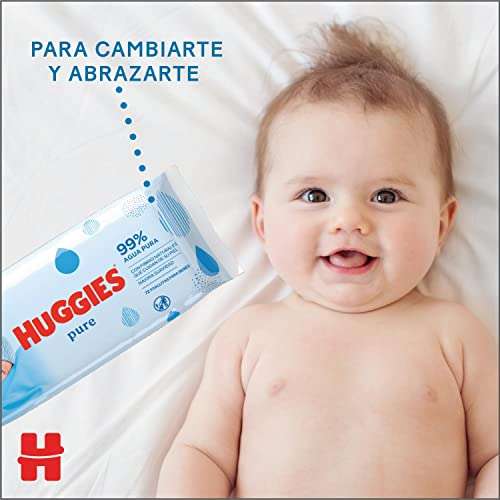 Toallitas para Bebé Huggies Pure (1008 toallitas)