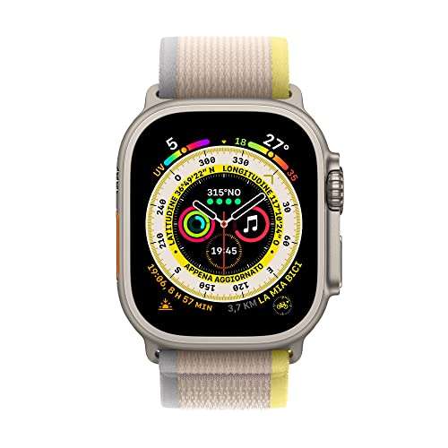 Apple Watch Ultra (GPS + Cellular, 49mm) Reloj Inteligente con Caja de Titanio - Disponible en varios colores