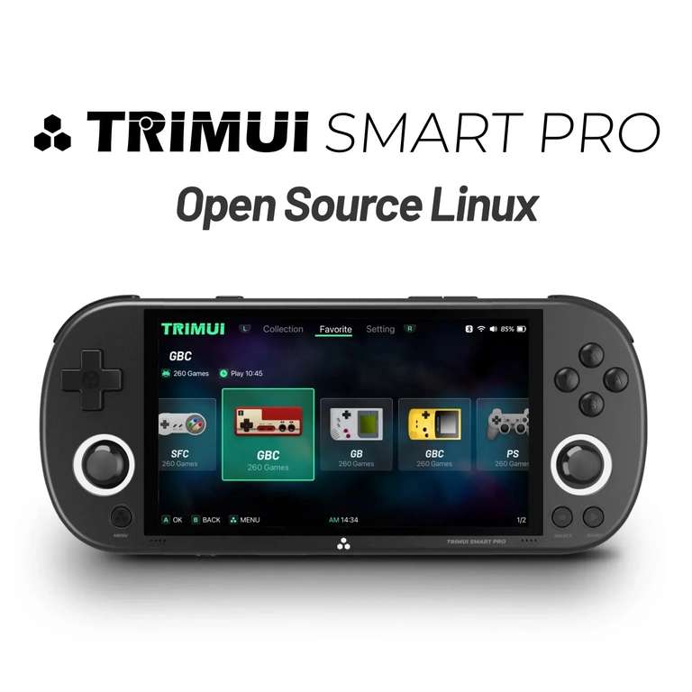 Consola portatil Trimui Smart Pro (Mínimo histórico)