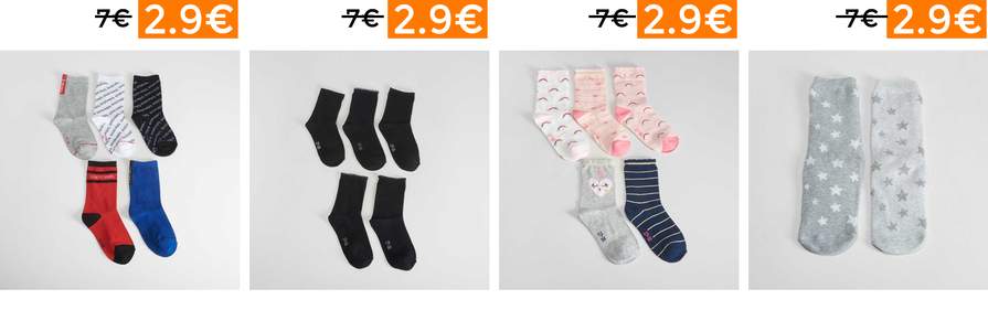 ▷ Chollo Pack x5 pares de calcetines TIDERAL para mujer por sólo