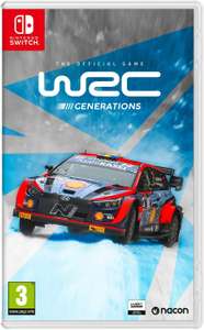 WRC Generations (Switch, PS5, PS4), Train Life, Mario + Rabbids Sparks of Hope