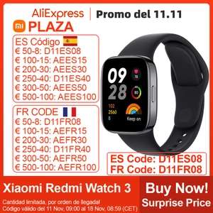 Xiaomi Redmi Watch 3 por 35,99€.  Chollos, descuentos y grandes ofertas en  CholloBlog