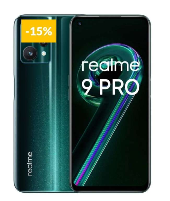 Realme 9 Pro 5G 6/128 GB Verde