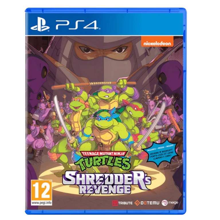 Juego para PS4: Teenage Mutant Ninja Turtles Shredder's Revenge
