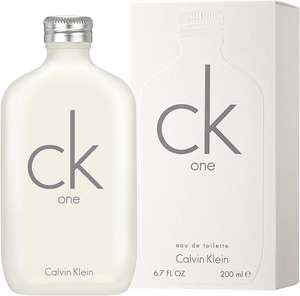 Calvin Klein CK ONE 200ml solo 16.4€ (desde España)