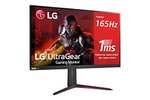 LG 32GN600-B - Gaming UltraGear 32", Panel VA: 2560x1440p, 16:9, 350 cd/m², 3000:1, 5ms (1ms MBR), 144 Hz, DP x1, HDMI x2, FreeSync Premium