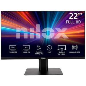 Nilox NXM22FHD11 - 21.5" LED IPS FullHD, 75Hz, 5ms, Negro
