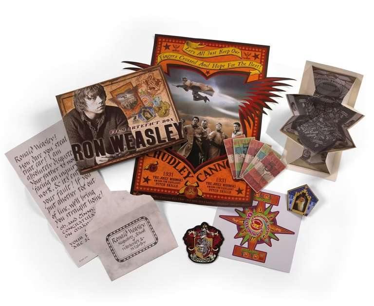Caja De Recuerdos Harry Potter Ron Weasley