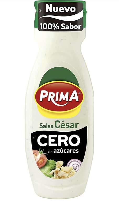 Prima Salsa César sin Azúcares añadidos, 310ml