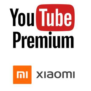 3 o 2 Meses GRATIS de YouTube y YouTube Music Premium [XIAOMI, varios modelos, POCO ]