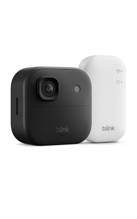 Cámara exterior 2K+ Blink (última generación) — cámara de seguridad inteligente inalámbrica, resolución de vídeo 2k