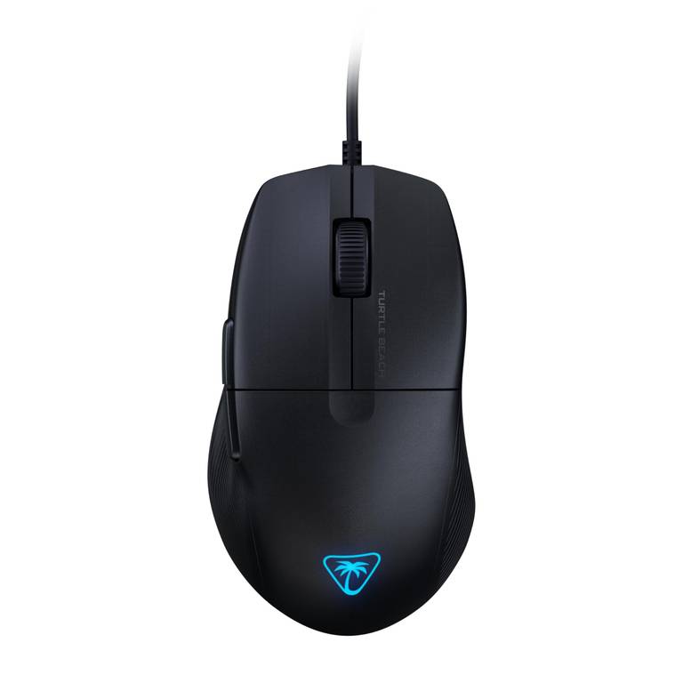 Turtle Beach Pure Sel – Ratón de Juego RGB ergonómico Ultraligero, Sensor óptico de 8000 dpi, interruptores mecánicos, Sistema pretensado